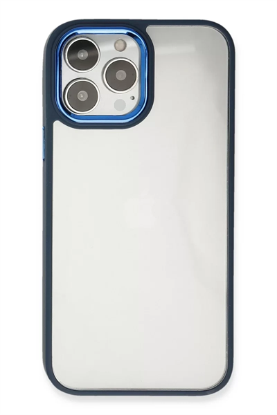 Apple iPhone 14 Pro Max Kılıf Dora Kapak - Mavi