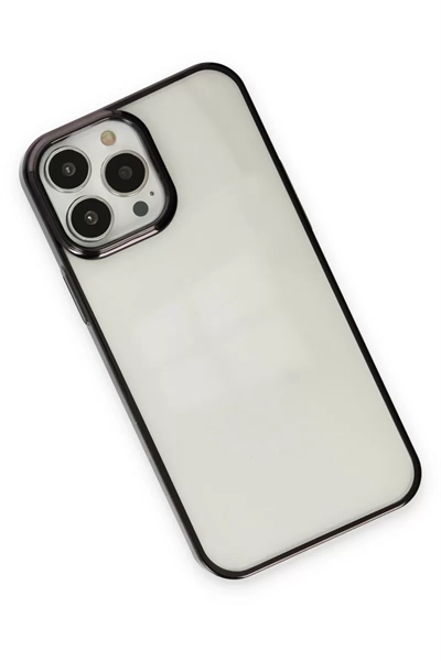 Apple iPhone 14 Pro Max Kılıf Element Silikon - Siyah