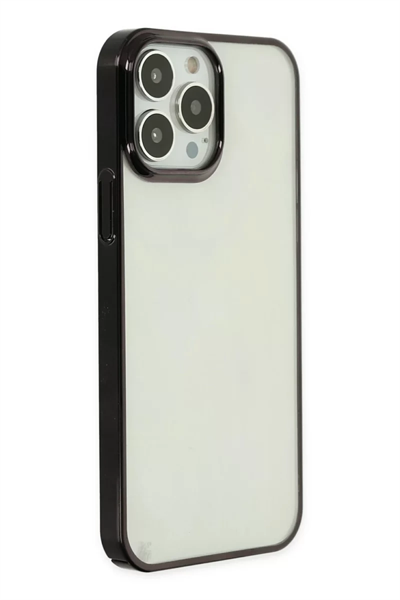 Apple iPhone 14 Pro Max Kılıf Element Silikon - Siyah