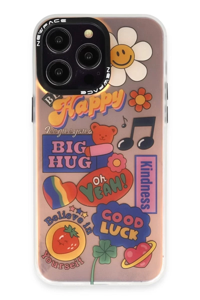 Apple iPhone 14 Pro Max Kılıf Estoril Desenli Kapak - Estoril - 15