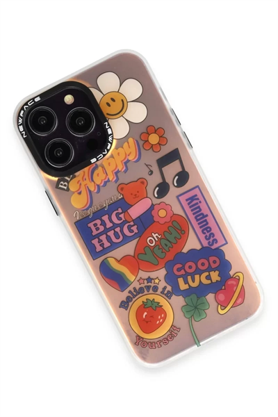 Apple iPhone 14 Pro Max Kılıf Estoril Desenli Kapak - Estoril - 15