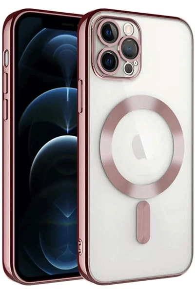 Apple iPhone 14 Pro Max Kılıf Kross Magneticsafe Kapak - Rose