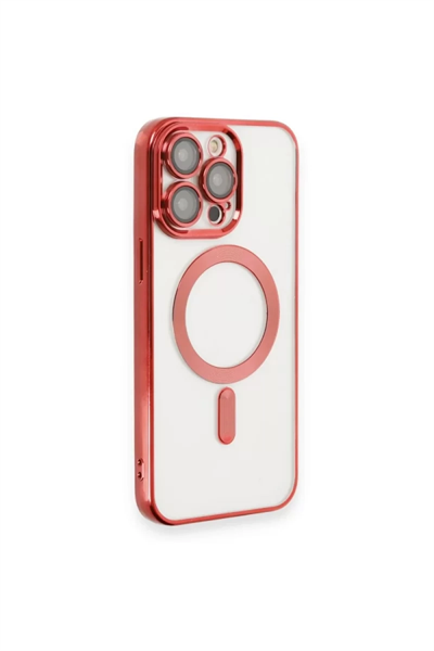 Apple iPhone 14 Pro Max Kılıf Kross Magneticsafe Kapak - Kırmızı