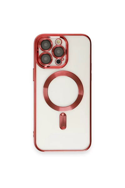 Apple iPhone 14 Pro Max Kılıf Kross Magneticsafe Kapak - Kırmızı
