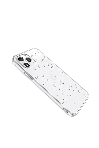 Apple iPhone 14 Pro Max Kılıf Lüx Şeffaf Silikon