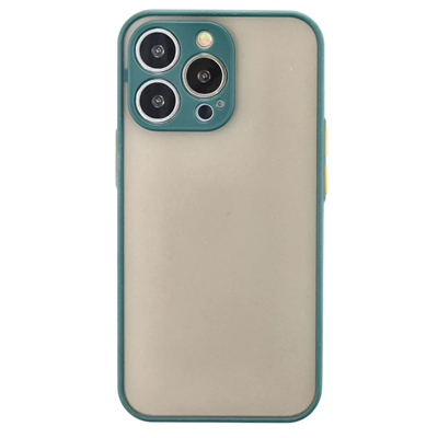 Apple iPhone 14 Pro Max Kılıf Montreal Silikon Kapak - Yeşil