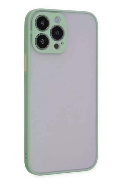Apple iPhone 14 Pro Max Kılıf Montreal Silikon Kapak - Turkuaz