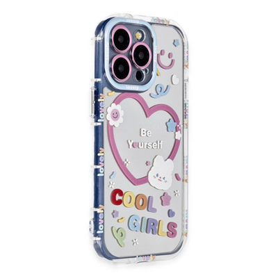 Apple iPhone 14 Pro Max Kılıf Reflexion Desenli Kapak - Desen 1