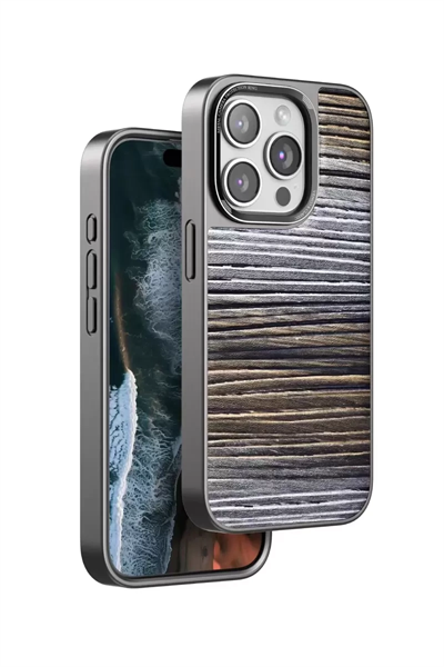 Apple iPhone 14 Pro Wave Kapak - Sarı