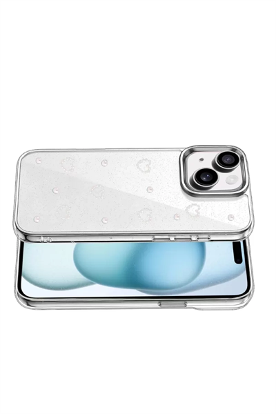 Apple iPhone 15 Fiyonk Desenli Kapak - Desen 10