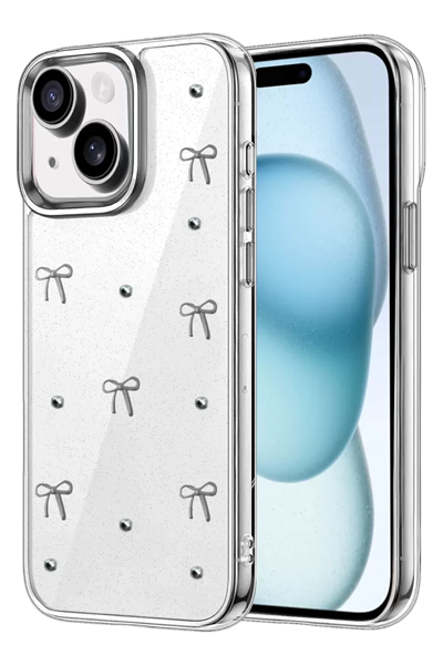 Apple iPhone 15 Fiyonk Desenli Kapak - Desen 5