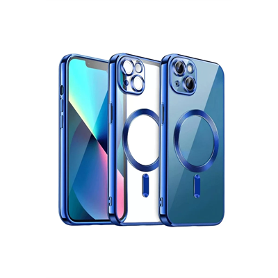 Apple iPhone 15 Kılıf Kross Magneticsafe Kapak - Lacivert