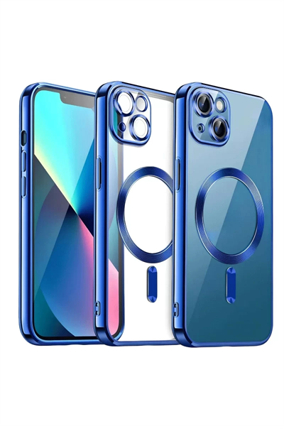 Apple iPhone 15 Kılıf Kross Magneticsafe Kapak - Lacivert