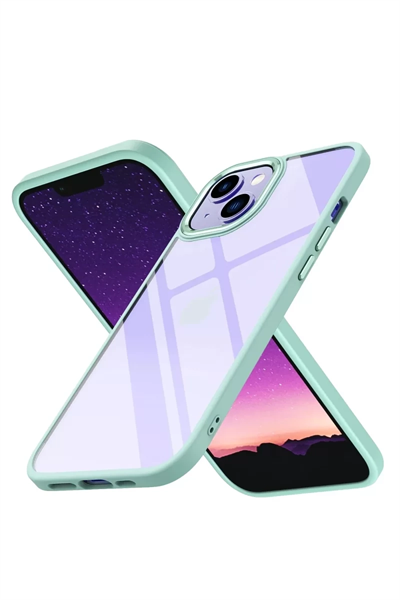 Apple iPhone 15 Kılıf Power Silikon - Yeşil