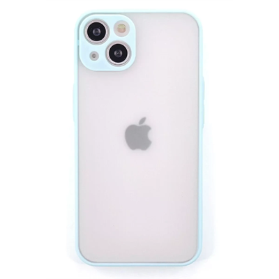 Apple iPhone 15 Plus Kılıf Montreal Silikon Kapak - Turkuaz