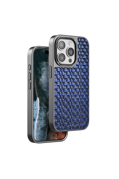 Apple iPhone 15 Pro Brand Kapak - Lacivert