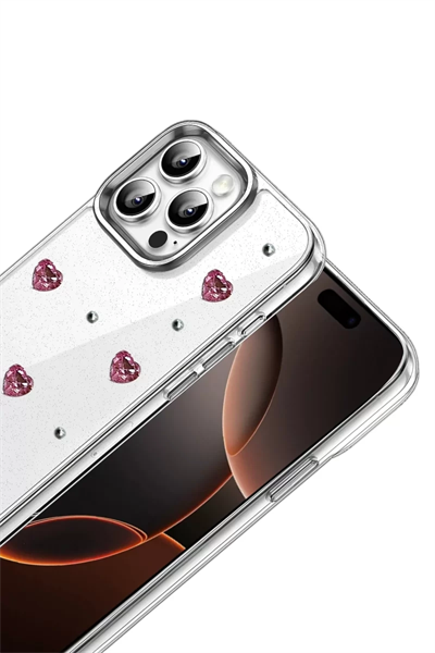 Apple iPhone 15 Pro Fiyonk Desenli Kapak - Desen 3