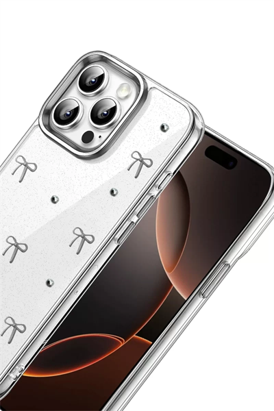Apple iPhone 15 Pro Fiyonk Desenli Kapak - Desen 5