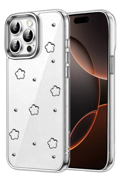 Apple iPhone 15 Pro Fiyonk Desenli Kapak - Desen 2