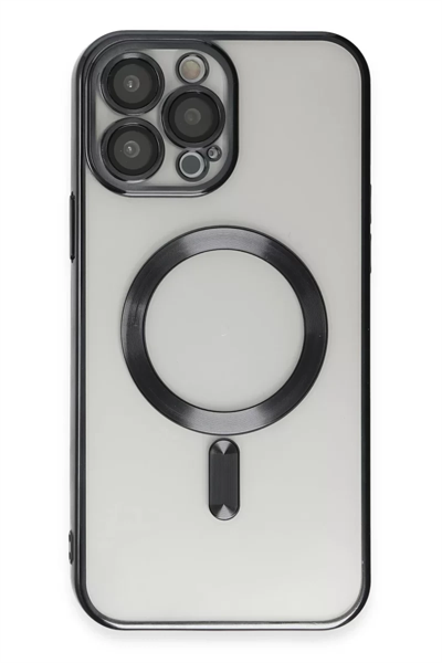 Apple iPhone 15 Pro Kılıf Kross Magneticsafe Kapak - Siyah