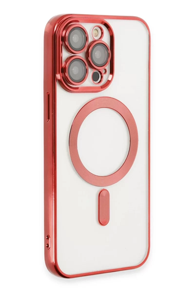 Apple iPhone 15 Pro Kılıf Kross Magneticsafe Kapak - Kırmızı