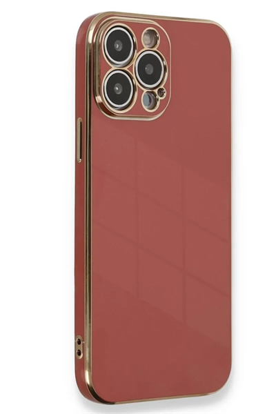 Apple iPhone 15 Pro Kılıf Volet Silikon - Kırmızı
