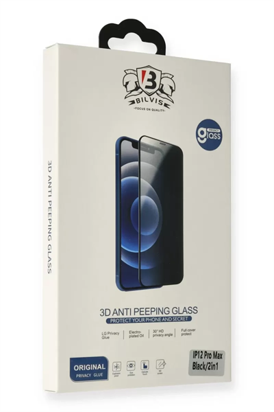 Apple iPhone 15 Pro Max Bilvis Hayalet Cam Ekran Koruyucu