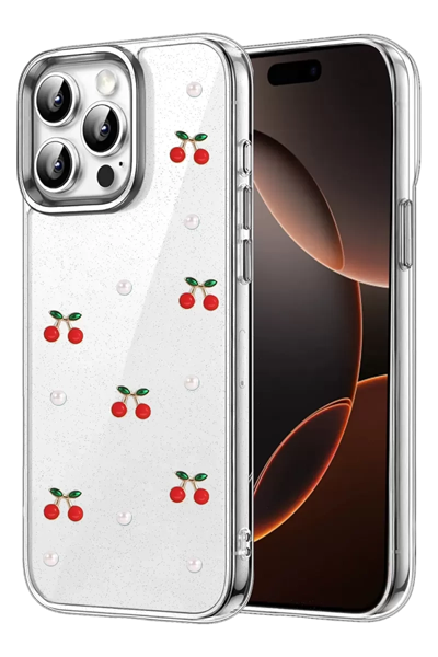 Apple iPhone 15 Pro Max Fiyonk Desenli Kapak - Desen 9