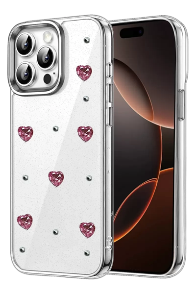 Apple iPhone 15 Pro Max Fiyonk Desenli Kapak - Desen 3