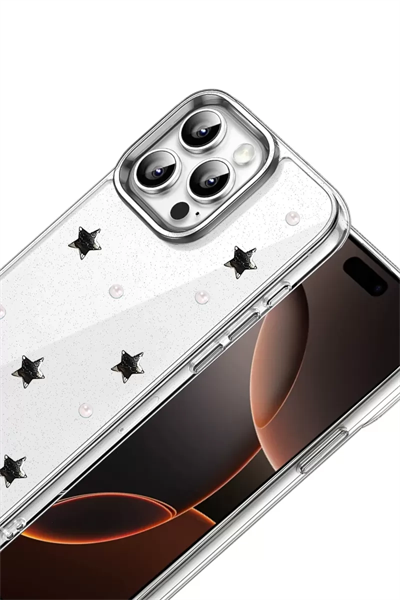 Apple iPhone 15 Pro Max Fiyonk Desenli Kapak - Desen 7