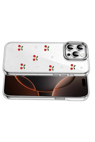 Apple iPhone 15 Pro Max Fiyonk Desenli Kapak - Desen 9