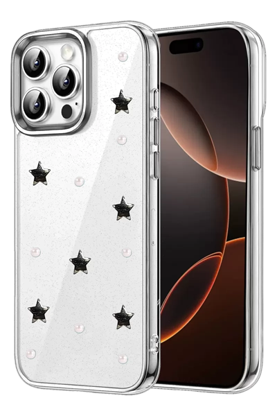 Apple iPhone 15 Pro Max Fiyonk Desenli Kapak - Desen 7