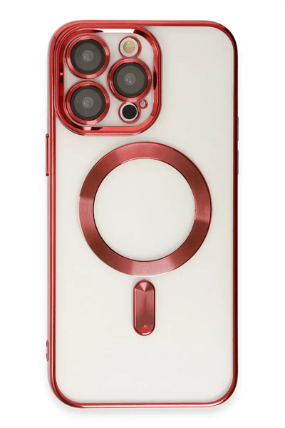 Apple iPhone 15 Pro Max Kılıf Kross Magneticsafe Kapak - Kırmızı