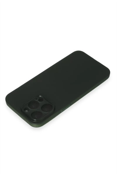 Apple iPhone 15 Pro Max Kılıf Puma Silikon - Yeşil