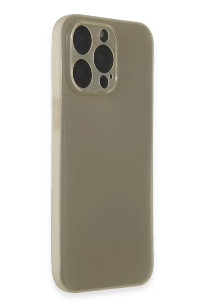 Apple iPhone 15 Pro Max Kılıf Puma Silikon - Titan Gri