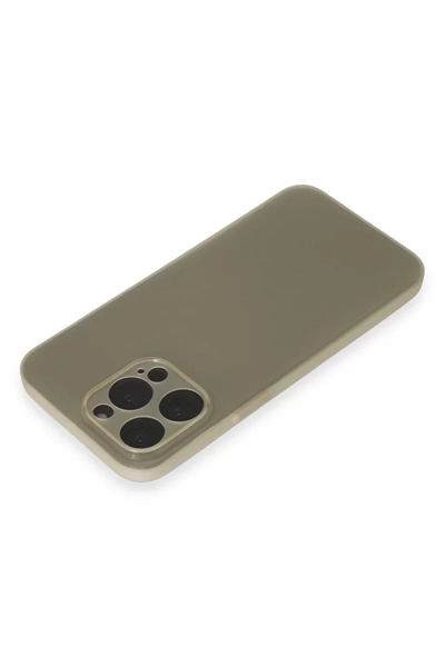 Apple iPhone 15 Pro Max Kılıf Puma Silikon - Titan Gri