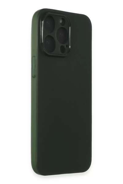 Apple iPhone 15 Pro Max Kılıf Puma Silikon - Yeşil
