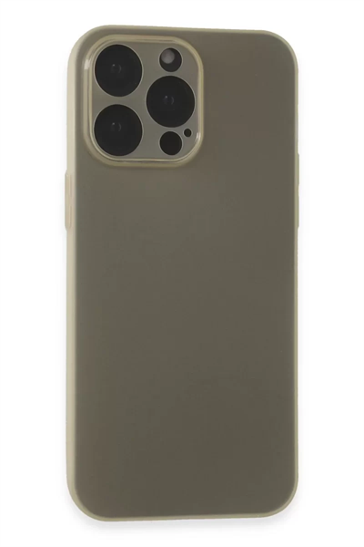 Apple iPhone 15 Pro Max Kılıf Puma Silikon - Titan Gri