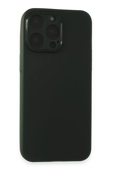 Apple iPhone 15 Pro Max Kılıf Puma Silikon - Yeşil