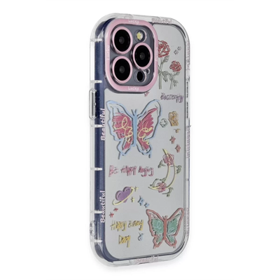 Apple iPhone 15 Pro Max Kılıf Reflexion Desenli Kapak - Desen 8