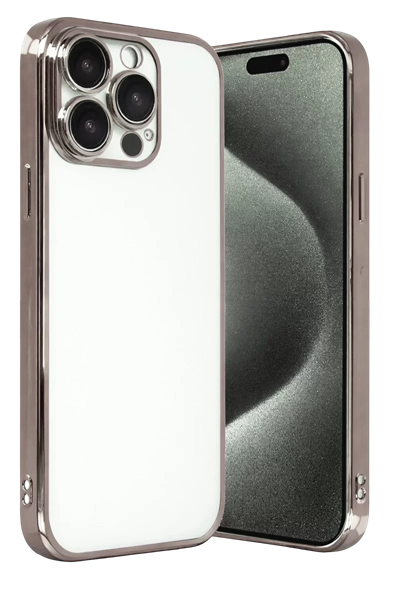 Apple iPhone 15 Pro Max Lensli Silikon - Titan Gri