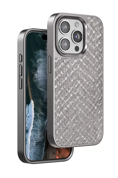 Apple iPhone 15 Pro Viper Kapak - Titan Gri