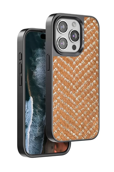 Apple iPhone 15 Viper Kapak - Kahverengi