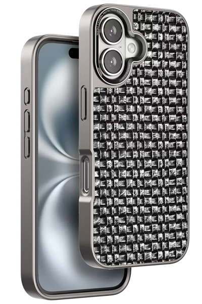 Apple iPhone 16 Brand Kapak - Gümüş