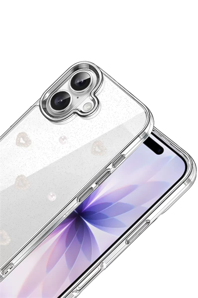 Apple iPhone 16 Fiyonk Desenli Kapak - Desen 10