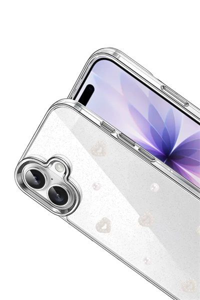Apple iPhone 16 Fiyonk Desenli Kapak - Desen 10