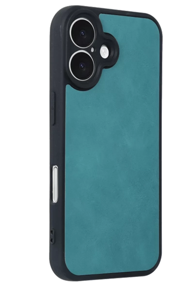 Apple iPhone 16 Kılıf Aras Deri Kapak - Açık Yeşil