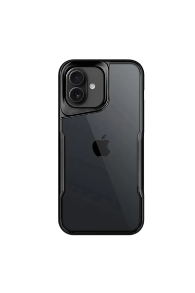 Apple iPhone 16 Kılıf Boyi Silikon Kapak - Siyah