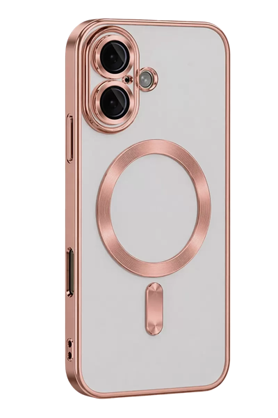 Apple iPhone 16 Kılıf Kross Magneticsafe Kapak - Rose