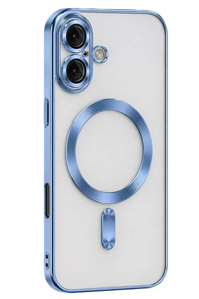 Apple iPhone 16 Kılıf Kross Magneticsafe Kapak - Sierra Blue